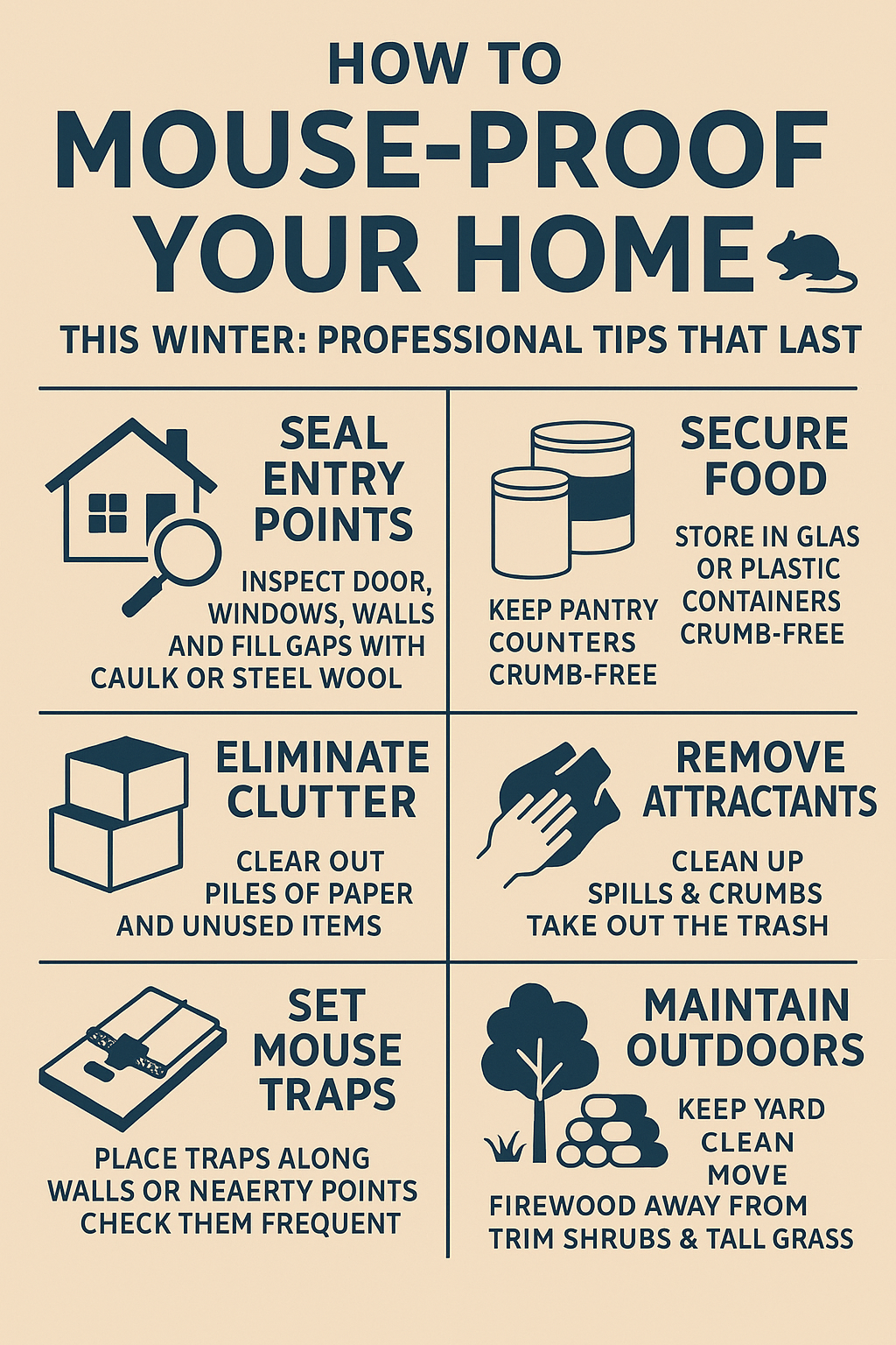 How to Mouse-Proof Your Home This Winter: Professional Tips That Last